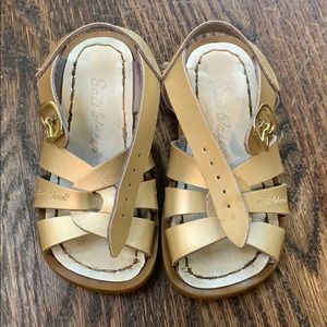 Gold sandals